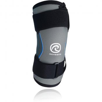Rehband 7791 - Codera para hombre para deportes de fuerza, color gris, talla XXL