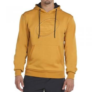 Sudadera con Capucha Bullpadel Baltar para Hombre en Amarillo Cúrcuma