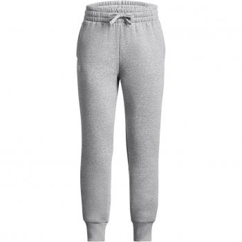 Under Armour Rival Fleece Girls Joggers - Gray, Unisex, 18-20 Years