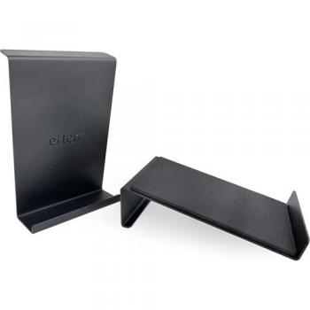 Soporte de Altavoz Metálico Negro 2 Unidades 20 x 18 x 5 cm