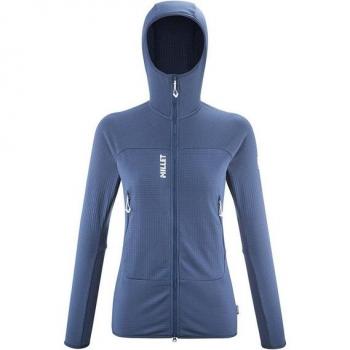 Chaqueta Polar de Mujer Millet Fusion Grid Azul