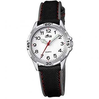 Lotus Reloj Analógico para Niños de Cuarzo con Correa en Tela 18169/1