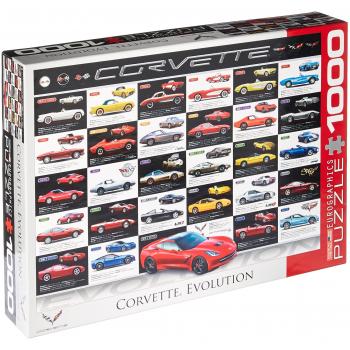 Corvette Evolution 1000-Piece Jigsaw Puzzle by Eurographics