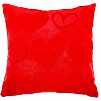 Rioma 99990000059 - Cojín con diseño de enamorados, 30 x 30 cm, color rojo