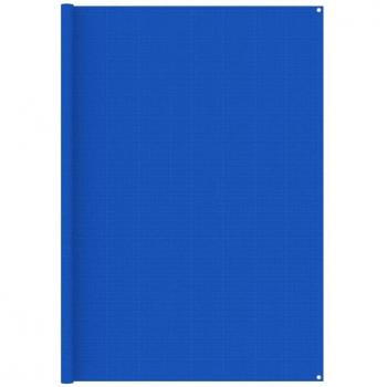 Alfombra de tienda de campaña 250x300 cm azul