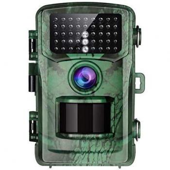 TOGUARD Cámara de Caza 16MP FHD 1080P con Vision Nocturna Detección de Movimiento Cámara Foto Trampa, 0,5s Velocidad de disparo 2LCD IR LEDs Impermeable Cámara de vigilància