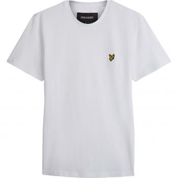 Camiseta Lyle & Scott V1-Plain Hombre Blanco
