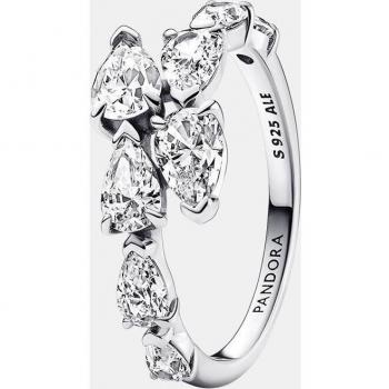 Anillo Pandora Timeless de plata y circonitas