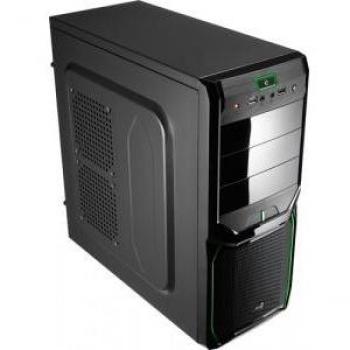 Caja Semitorre ATX Aerocool V3X Advance Black-Green USB 3.0