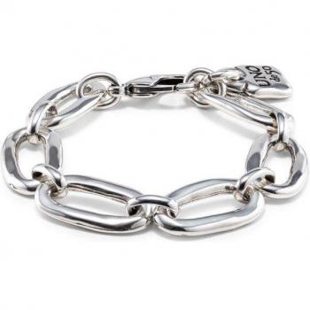 UNO de 50 Classic Silver Plated Metal Bracelet - Exclusive Design