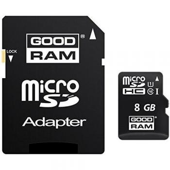 Goodram tarjeta de memoria microsd hc goodram uhs 1 clase 10 de 8 gb