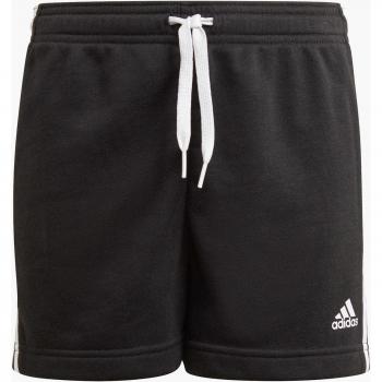 Adidas Shorts Essentials 3 Franjas para Niña - Alta Calidad, Color Negro/Blanco, Modelo G 3S SHO, Ideal para Actividades Deportivas