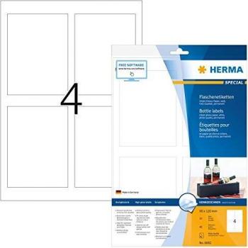 Herma 8882 - Paquete de 40 etiquetas adhesivas rectangulares