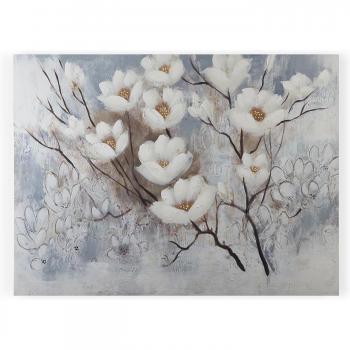 Cuadro Flores Lienzo 2.8 x 90 x 120 cm