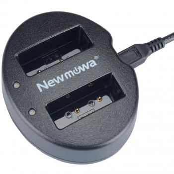 Newmowa USB Cargador Doble para Olympus PS-BLS1 BLS-1 Olympus PEN E-PL1 E-PM1 EP3 EPL3 Evolt E-420 E-620 E-450 E-400 E-410
