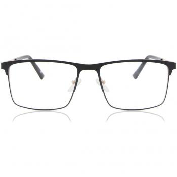 Gafas Anti-Azules Cuadradas Montuta Completa Metálicas Negras Armazones para Hombre - SmartBuy Collection