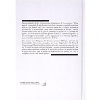 Comentarios a la Legislación de Contratación Pública