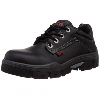 MTS Sicherheitsschuhe M-Gecko Baxter S3 Flex 16101 - Zapatos De Seguridad de piel Unisex adulto, color negro, talla 43