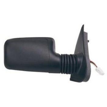 Espejo retrovisor TYC 326-0053 derecho, tipo dapa 1106879, incluye características de ajuste manual, diseño aerodinámico, cristal convexo para mayor visibilidad y acabado en negro