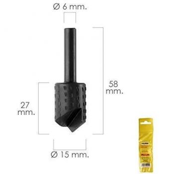 MAURER 7040090 Fresa Rotativa Madera para Vaciado Ø 15 mm. para Taladro/Fresadora