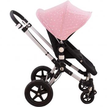 Capota Jyoko Compatible para Silla de Paseo Bugaboo Cameleon 2 y 3 - Rosa Brillante