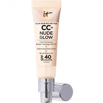 IT Cosmetics CC+ Nude Glow Lightweight Foundation & Glow Serum SPF 40 - Fair Ivory