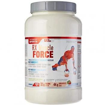 MARNYS SPORTS RX Muscle Force Post-Entrenamiento Carbohidratos, Proteínas, Colágeno 18 Dosis