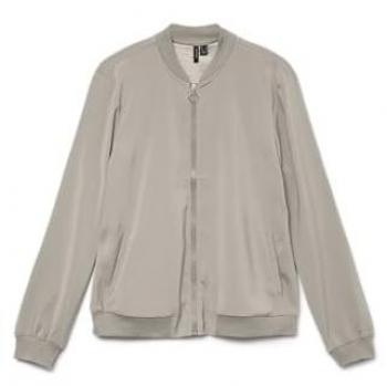 Vero Moda Women's Coco Silver Lining Bomber Jacket