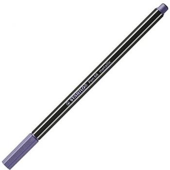 Rotulador Stabilo Pen 68 Metallic con Punta de Fibra 1mm Color Violeta Metálico 855