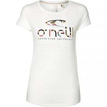 O'Neill Waves Camiseta Manga Corta, Mujer, Super Blanco, XL