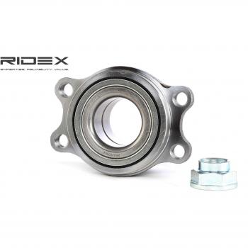 Juego de cojinete de rueda RIDEX 654W0566 - Kit trasero para eje, incluye rodamientos de alta calidad