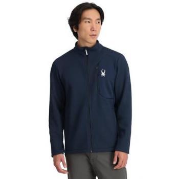 Chaqueta Polar Spyder Bandit Full Zip Azul Noche S