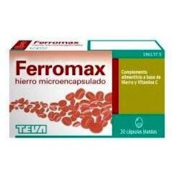 Ferromax Iron Softgels with Vitamin C for Optimal Absorption - 30 Capsules