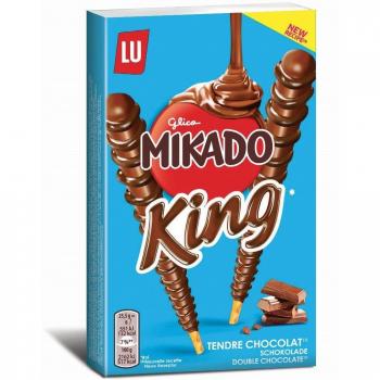 Mikado King Choco - Palitos De Galleta Chocolate, 51 gr.