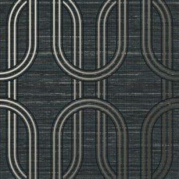 Boutique Indulgent Geo Onyx Wallpaper - 10m x 52cm, Vinyl Removable Wallpaper