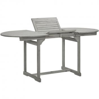 Acacia Wood Expandable Garden Dining Table (120-240)x80x75 cm