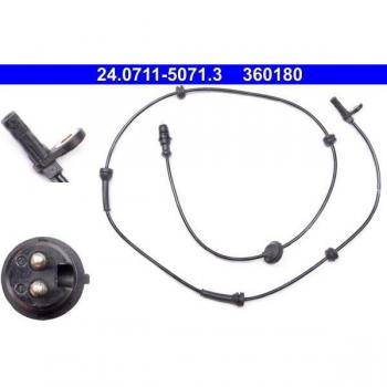 Sensor de velocidad de la rueda ATE 24.0711-5071.3 Izquierda