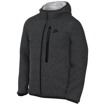 Nike Tech Fleece Winter Zip Hoodie for Men - Dark Grey, Size XL
