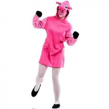Disfraz de Cerdita Rosa para mujer