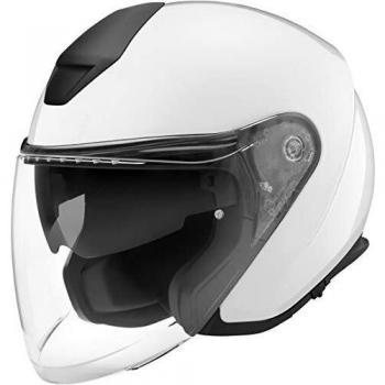 SCHUBERTH M1 Pro Blanco Brillante Abierto Casco De Motocicleta Tamano M