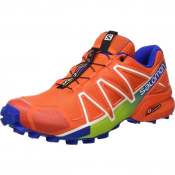 Salomon L39072300, Zapatillas de Trail Running para Hombre, Rojo
