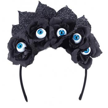 Diadema de Catrina Ojos azules