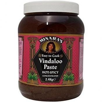Minaras Fácil de usar Vindaloo Pasta picante Hot n - 1 x 2,4 kg