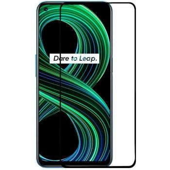 Protector Pantalla Cristal Templado COOL 3D Negro para Realme 8 5G / Narzo 30 5G