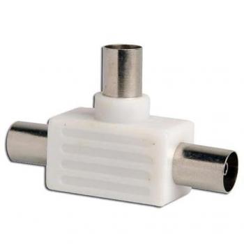 Distribuidor de TV Simon Multimedia 1 Hembra + 2 Machos Blanco MU930862