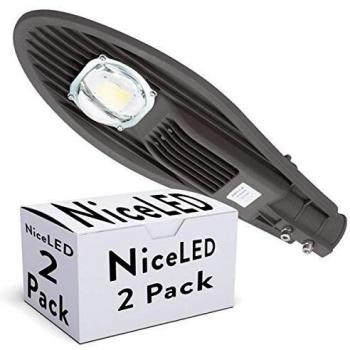Greenice | Pack 2 Farola LED 50W 4320Lm 50.000H | Blanco Frío