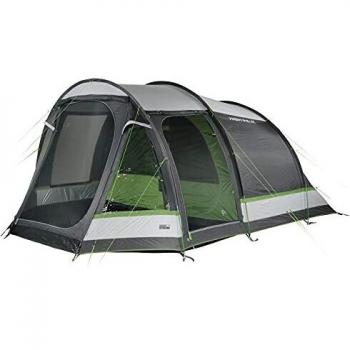 Tienda túnel High Peak Meran 5.0, para 5 personas, 440 x 300 cm, impermeable, con 2 cabinas y vestíbulo