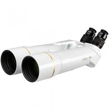 Prismáticos Gigantes Explore Scientific BT-82 SF 24x82mm con Oculares LER de 20 mm y Campo de Visión de 62 Grados para Naturaleza y Astronomía