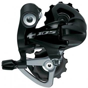 Shimano 105 10V. Doble MAX.30D Cambio, Negro, Talla Única