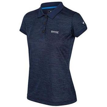 Regatta Remex II-Polo Clásico De Secado Rápido T-Shirts/Polos/Vests, Mujer, Dark Denim, 10